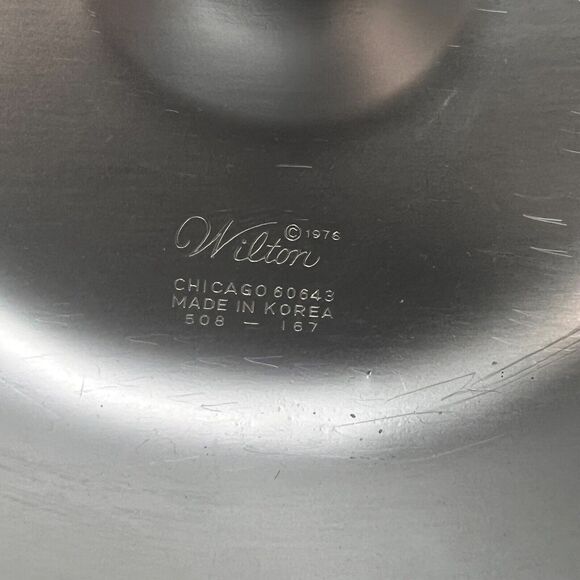 Wilton Vintage 1976 Number Six #6 Or Number Nine #9 Cake Pan #508-167 Metal Mold - Picture 3 of 8